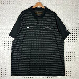 Nike 1 Cent Memphis Tigers Polo 3XL Black Striped 901 Basketball Penny Hardaway